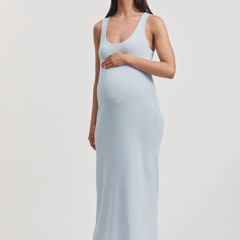 "Sardinia" Ice Blue Dress